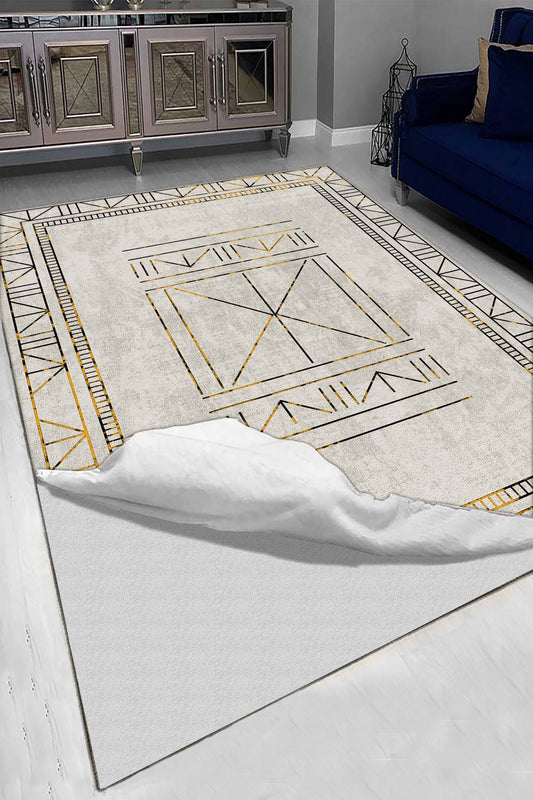 Minimal Halı Örtüsü – Kaymaz, Yıkanabilir, Modern Halı Desen 3031