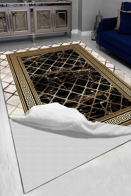 Minimal Halı Örtüsü – Kaymaz, Yıkanabilir, Modern Halı Desen 3036