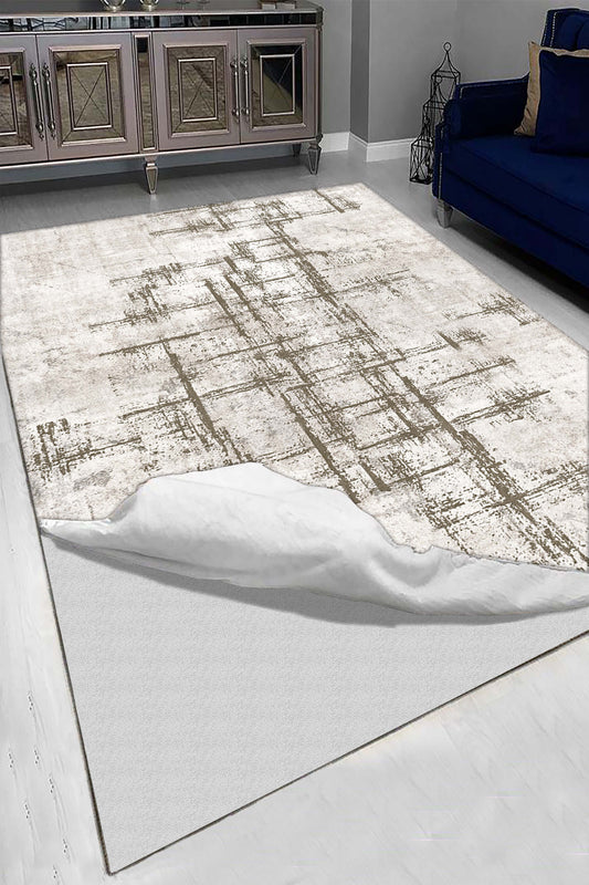 Minimal Halı Örtüsü – Kaymaz, Yıkanabilir, Modern Halı Desen 3042