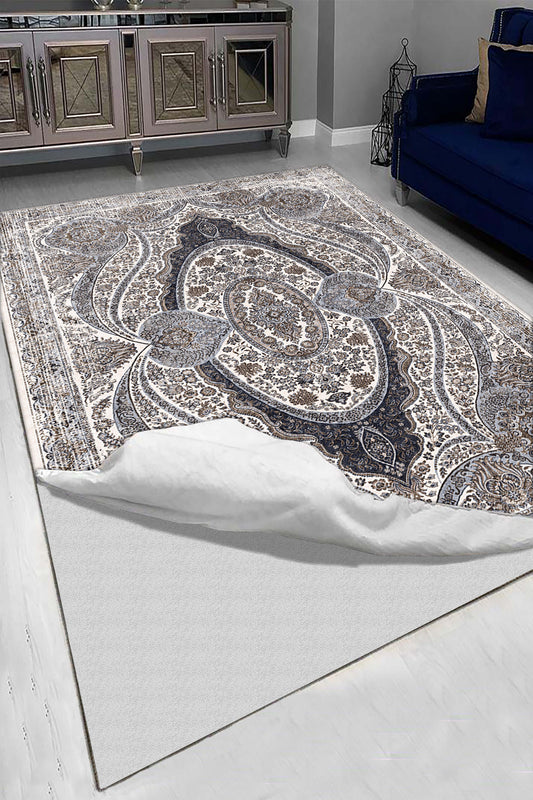 Minimal Halı Örtüsü – Kaymaz, Yıkanabilir, Modern Halı Desen 3044