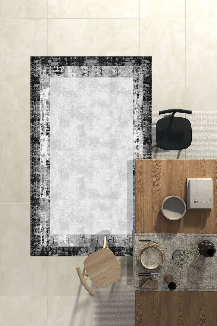Minimal  Halı Örtüsü – Kaymaz, Yıkanabilir, Modern Halı Desen