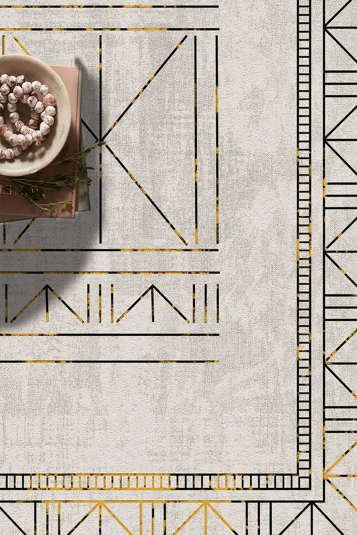 Minimal  Halı Örtüsü – Kaymaz, Yıkanabilir, Modern Halı Desen 3031