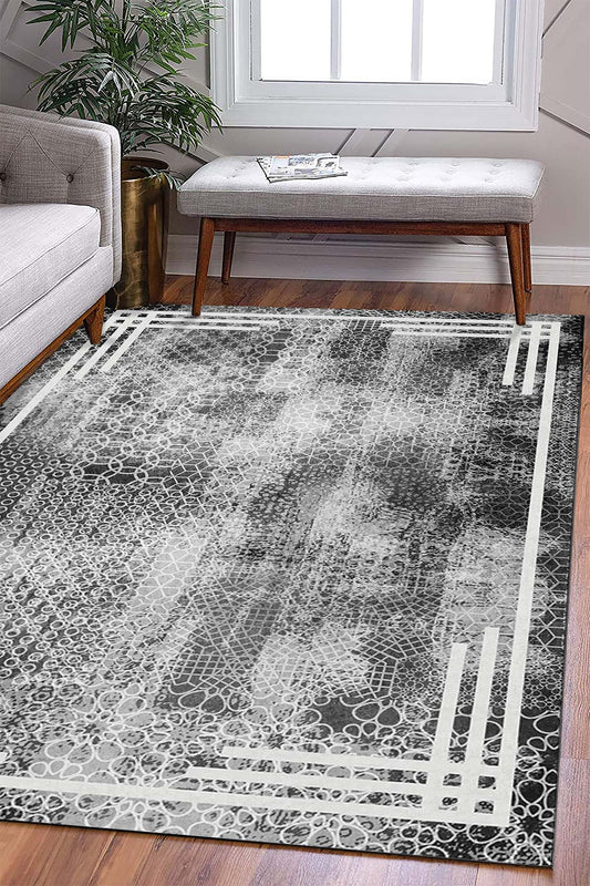 Minimal  Halı Örtüsü – Kaymaz, Yıkanabilir, Modern Halı Desen 3041