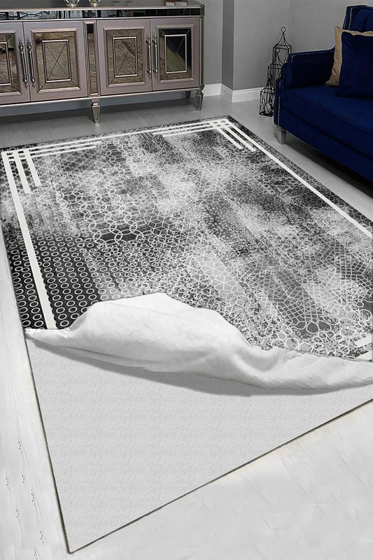 Minimal  Halı Örtüsü – Kaymaz, Yıkanabilir, Modern Halı Desen 3041