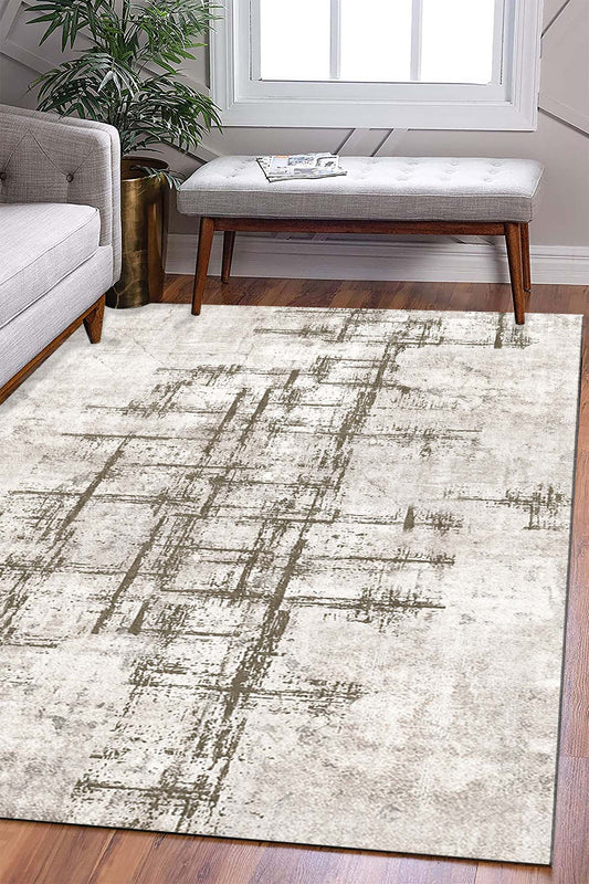 Minimal  Halı Örtüsü – Kaymaz, Yıkanabilir, Modern Halı Desen 3042
