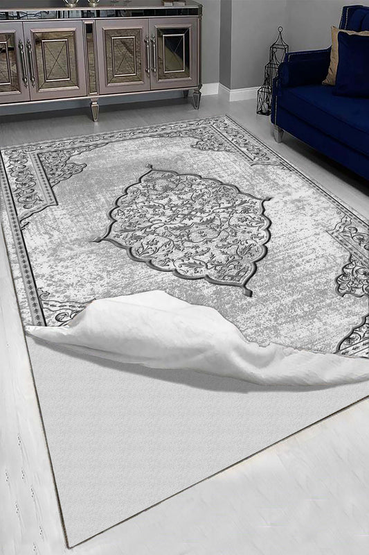 Minimal  Halı Örtüsü – Kaymaz, Yıkanabilir, Modern Halı Desen 3043