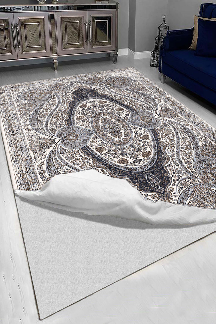 Minimal  Halı Örtüsü – Kaymaz, Yıkanabilir, Modern Halı Desen 3044
