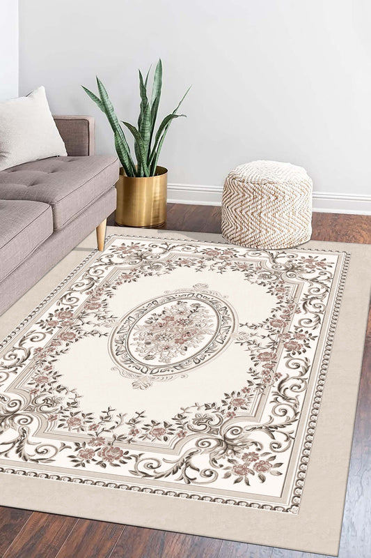 Minimal  Halı Örtüsü – Kaymaz, Yıkanabilir, Modern Halı Desen 3045