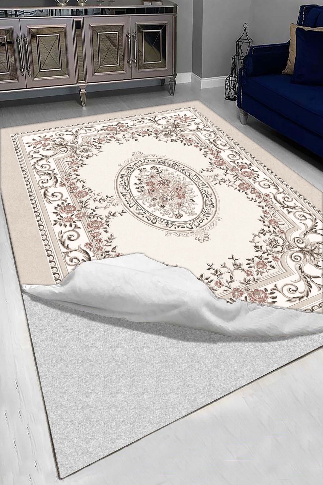 Minimal  Halı Örtüsü – Kaymaz, Yıkanabilir, Modern Halı Desen 3045