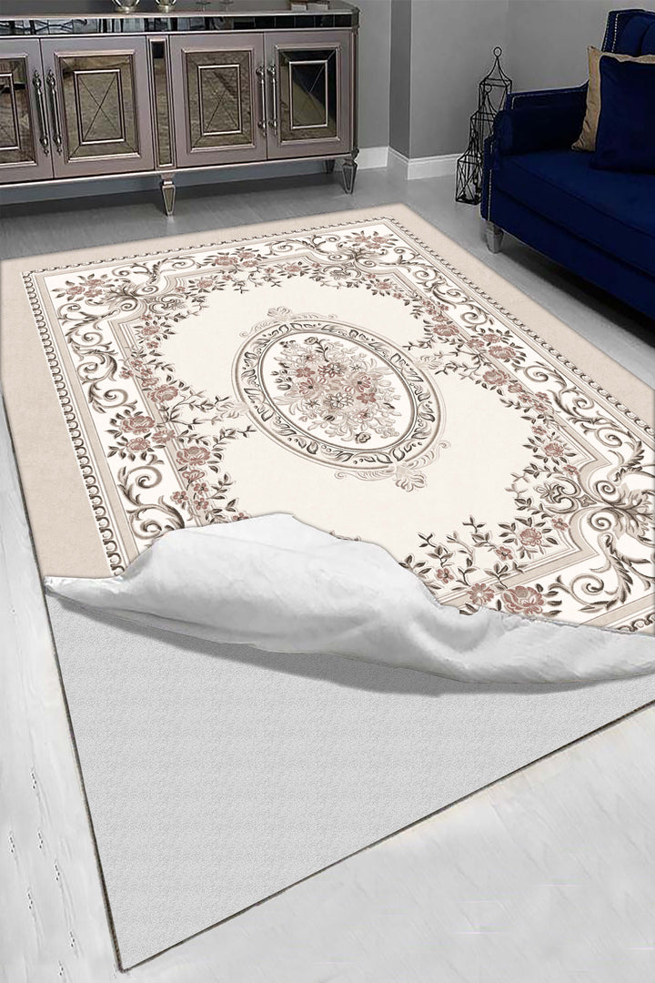 Minimal  Halı Örtüsü – Kaymaz, Yıkanabilir, Modern Halı Desen 3045