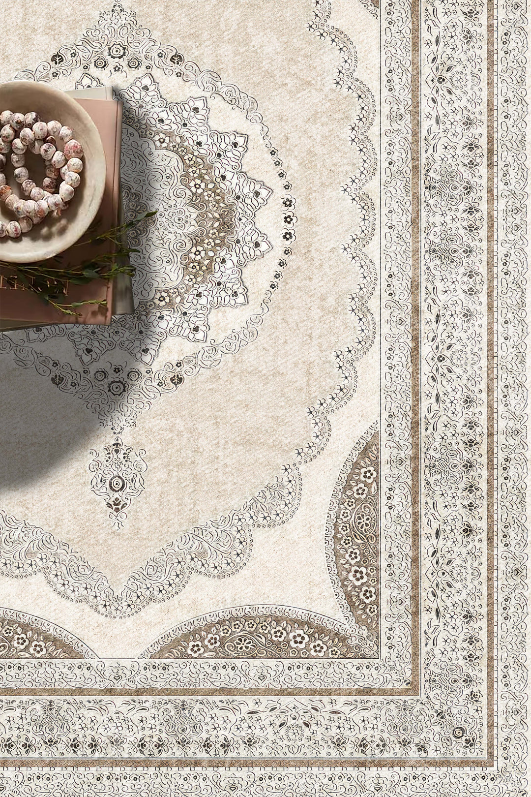 Minimal  Halı Örtüsü – Kaymaz, Yıkanabilir, Modern Halı Desen 3046