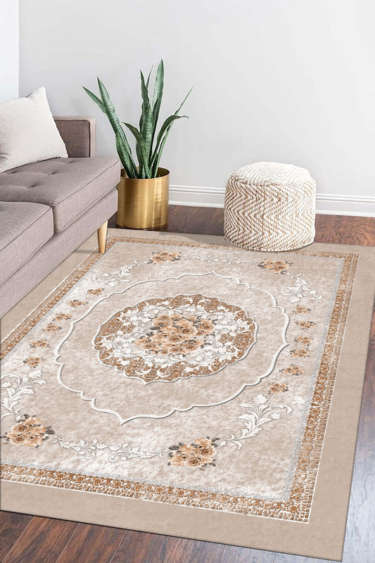 Minimal  Halı Örtüsü – Kaymaz, Yıkanabilir, Modern Halı Desen 3048