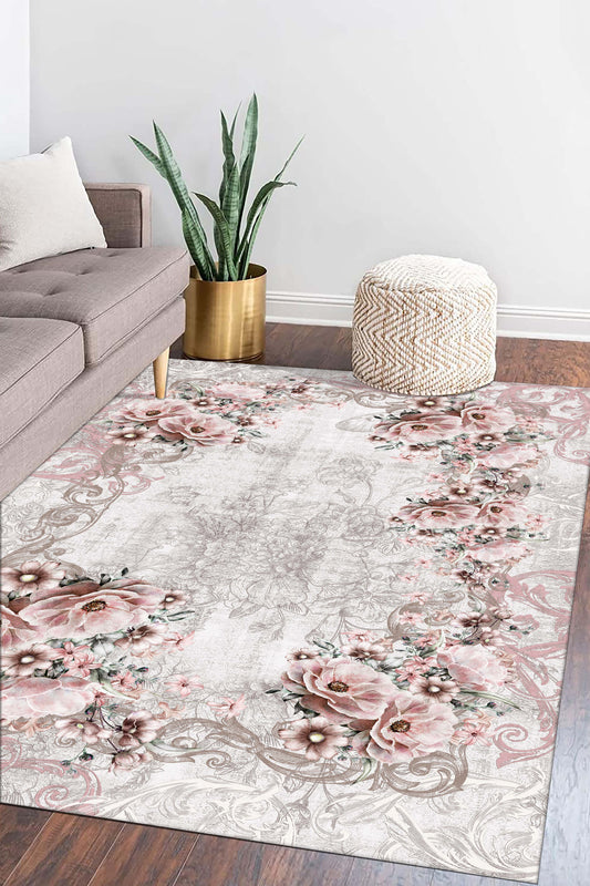 Minimal  Halı Örtüsü – Kaymaz, Yıkanabilir, Modern Halı Desen 3049