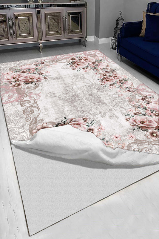 Minimal  Halı Örtüsü – Kaymaz, Yıkanabilir, Modern Halı Desen 3049